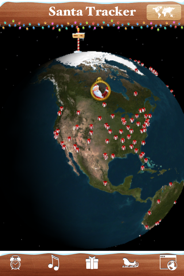 Santa Tracker Lite - North Pole Command Center for iPhone